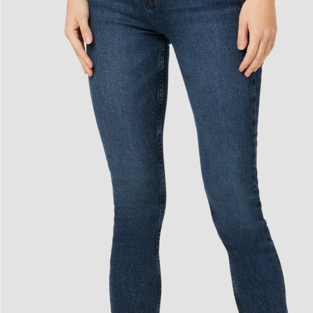 HUDSON Harlow NWT Ultra High-Rise Cigarette Ankle Blue Women's Jeans 25